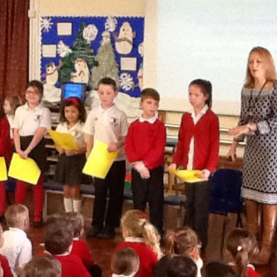 School council - Lunchtime behaviours assembly.jpg